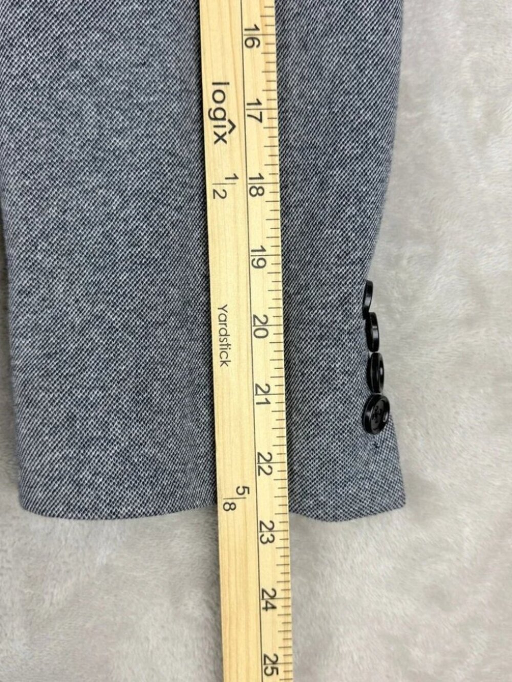 Bonobos Jetsetter Lanificio Fortex Blazer Sport Coat Mens 38R Gray Standard Fit - Picture 7 of 12